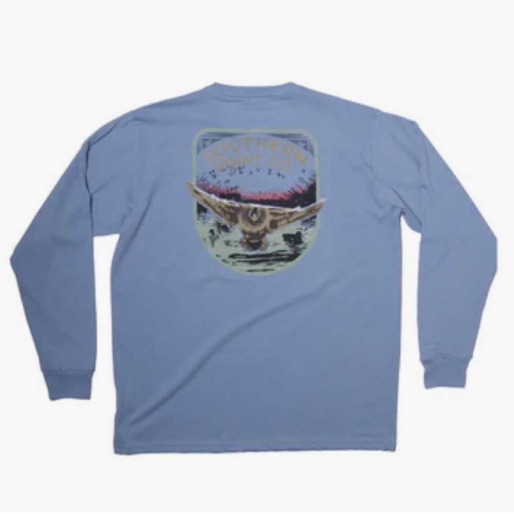 Boys Duck Hunting Long Sleeve Tee